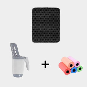 Pack Sérénité Totale (Tapis + 1 pelle + 5 rouleaux de sacs)