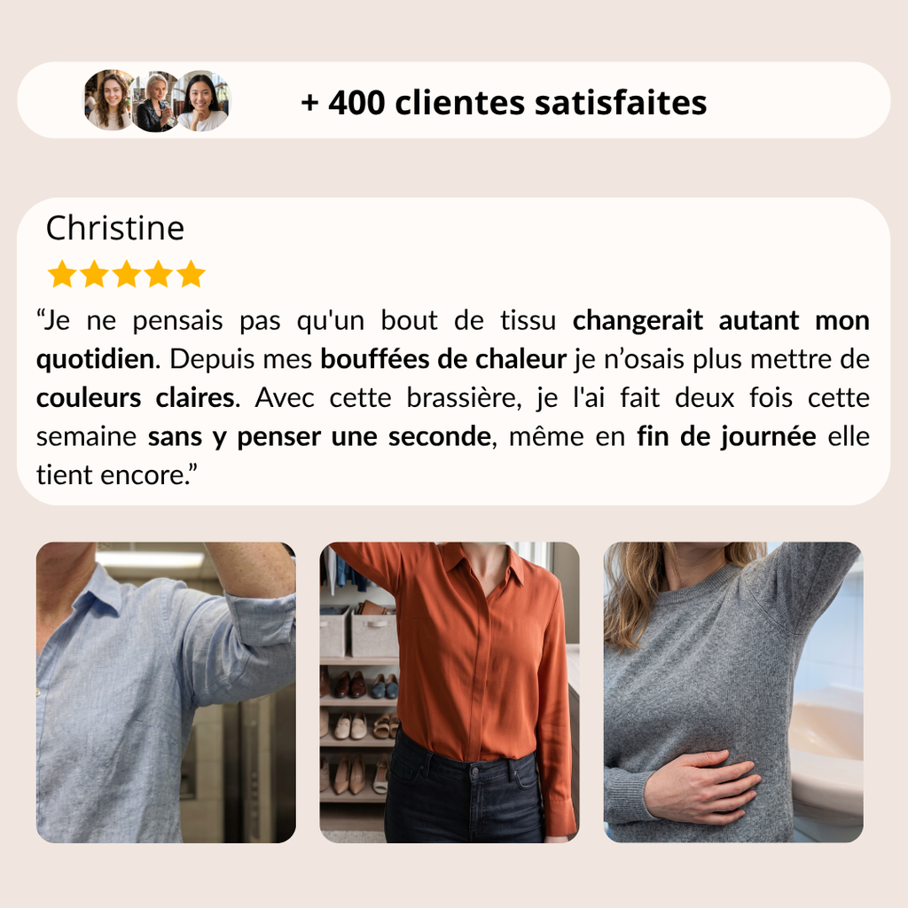 Brassière Anti-Transpiration